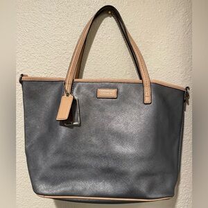 VTG Coach Metro Saffiano Leather Tote Bag 👜